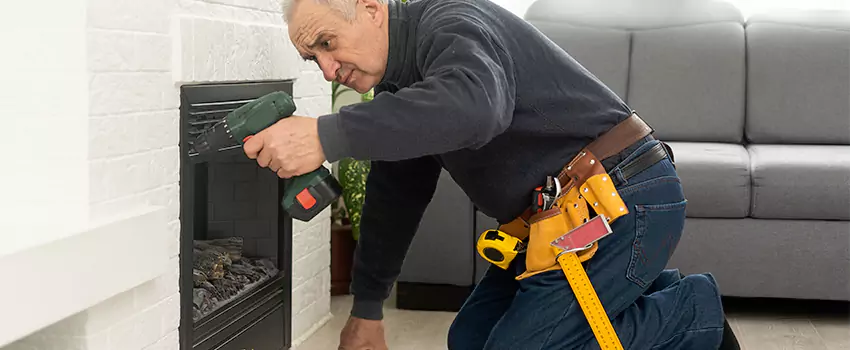 New Indoor Fireplace Installation in New Castle, Pennsylvania