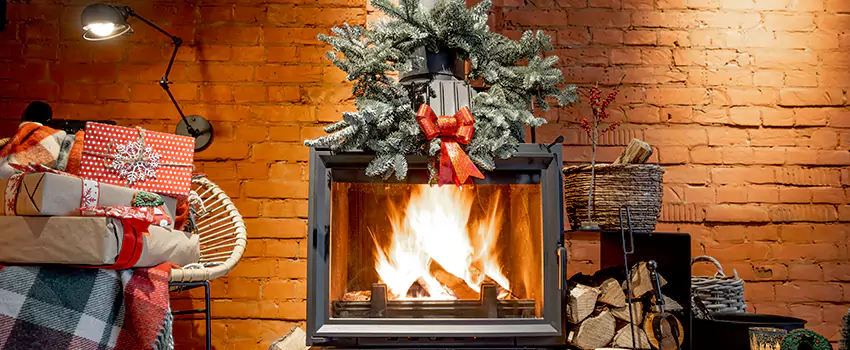 Travis Industries Linear Gas Fireplace Installation in New Castle, Pennsylvania