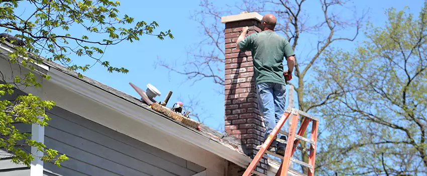 Vinyl and PVC Chimney Flashing Installation in New Castle, PA