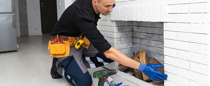 Fireplace Damaged Damper Frame Repair Services in New Castle, Pennsylvania